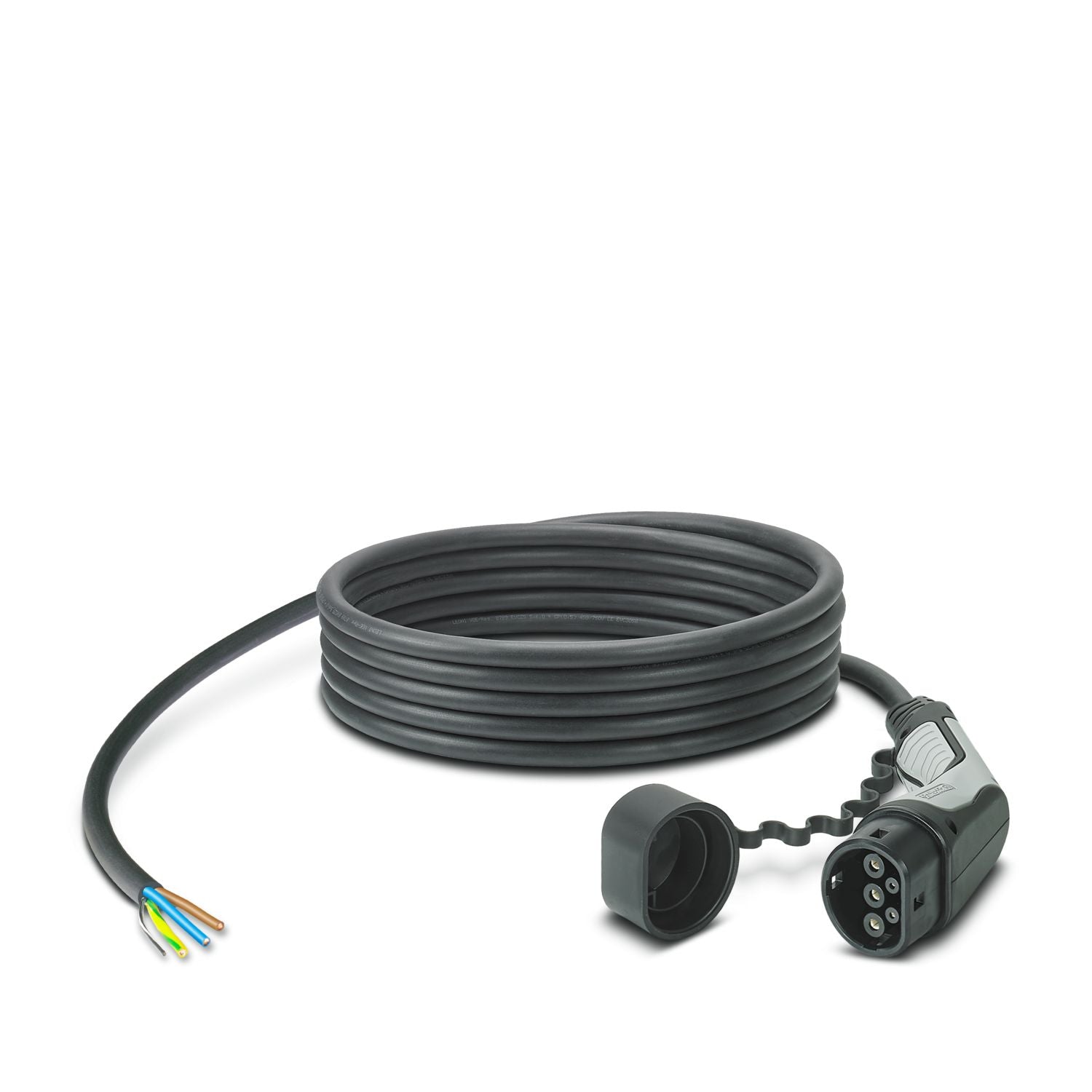 Cabo Phoenix Contact Tipo 2 de 32A para carregamento de veículos elétricos