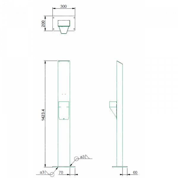 Alfen Eve Double Pro Line Pedestal