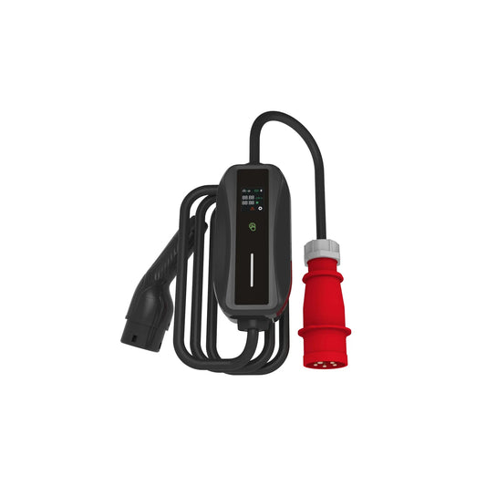 Morek 6A-32A T2 Three-Phase AC Portable Charger (11kW/22kW) with CEE16/CEE32 Connector + Bag