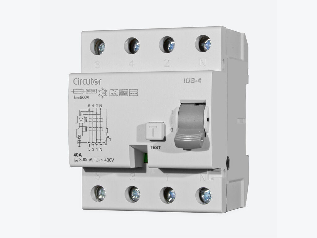 IDB-4 Single-Phase and Three-Phase Circutor Differential Type B/AC30mA/DC6mA