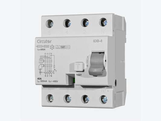IDB-4 Single-Phase and Three-Phase Circutor Differential Type B/AC30mA/DC6mA