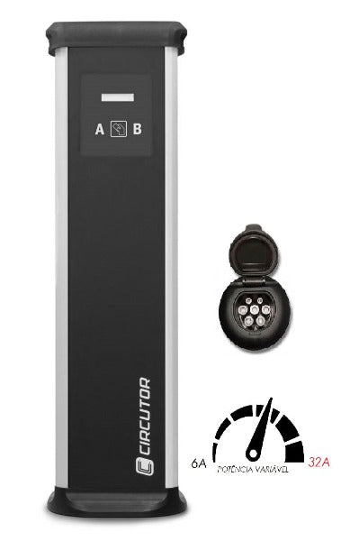 Urban Three-Phase Double Circutor AC Charging Station (2x22kW)