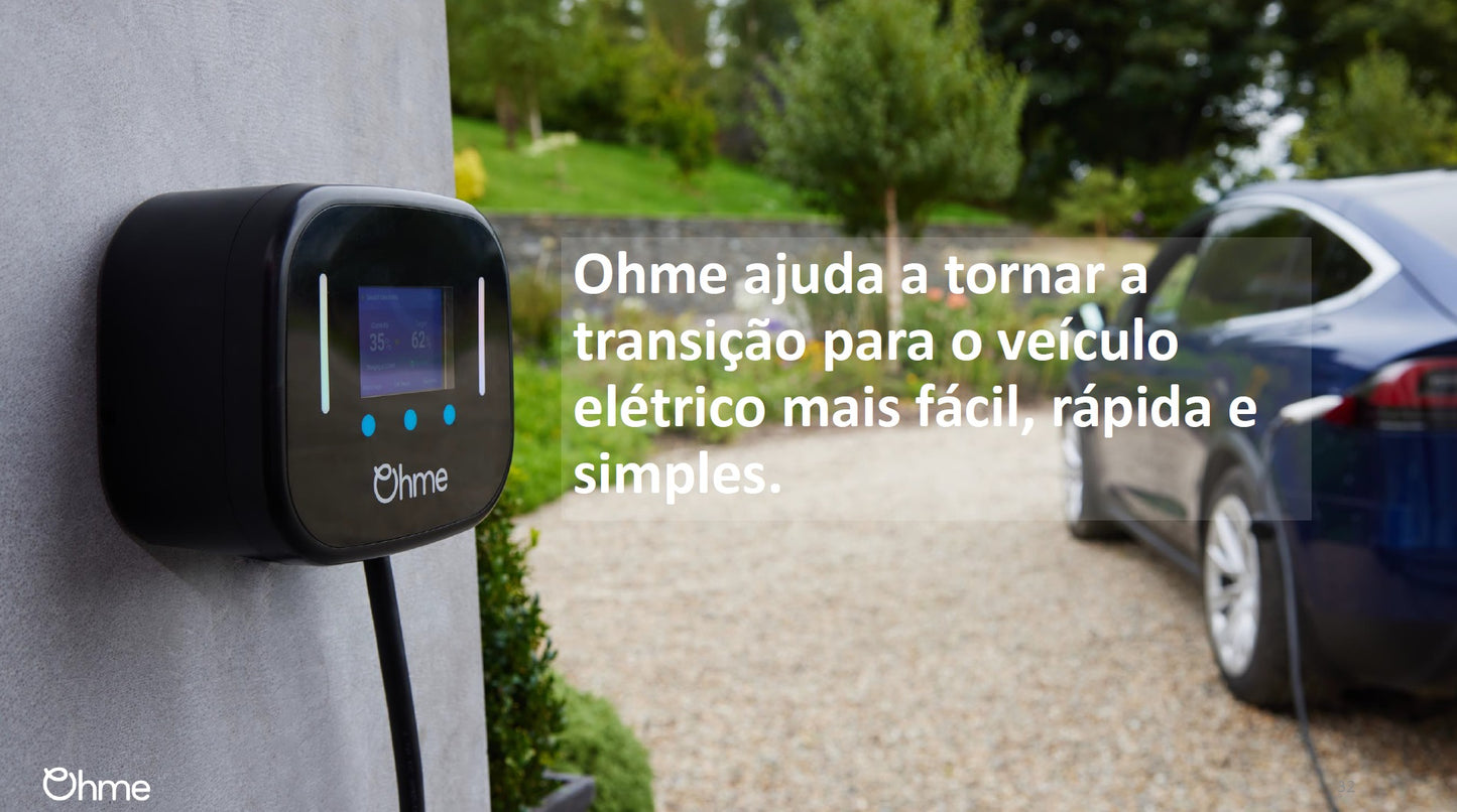 Estação de Carregamento AC Ohme Pro Trifásica (11kW)