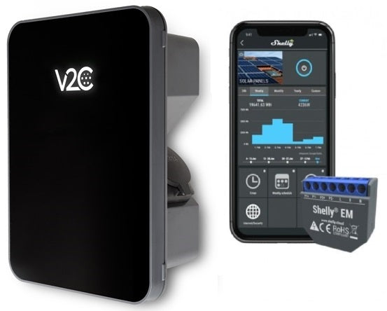 V2C Trydan socket com shelly