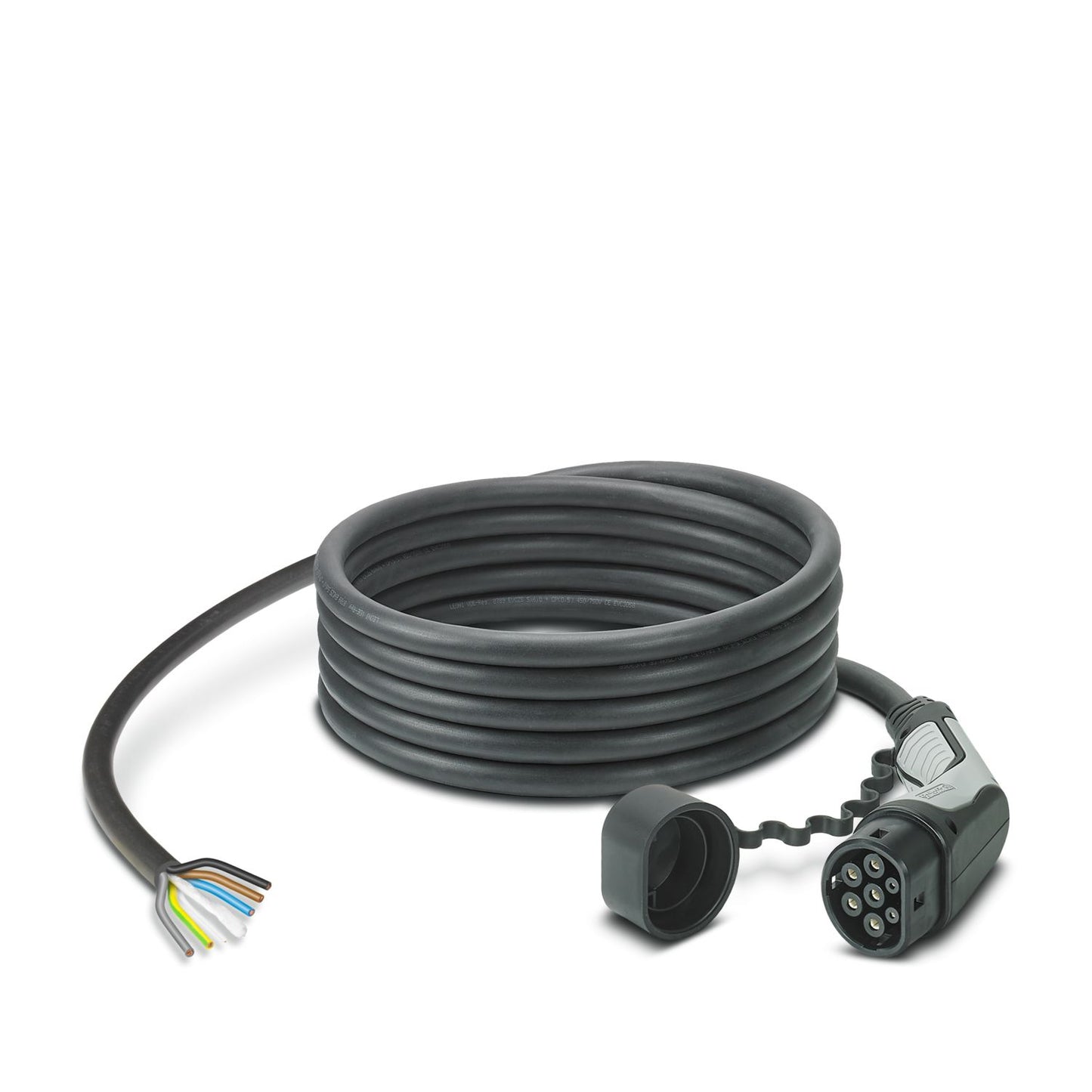 Cable para Estación de Carga AC Phoenix Contact T2 32A Trifásico (22kW)