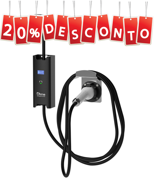 Carregador Portátil AC Ohme Go Monofásica (3,7kW)