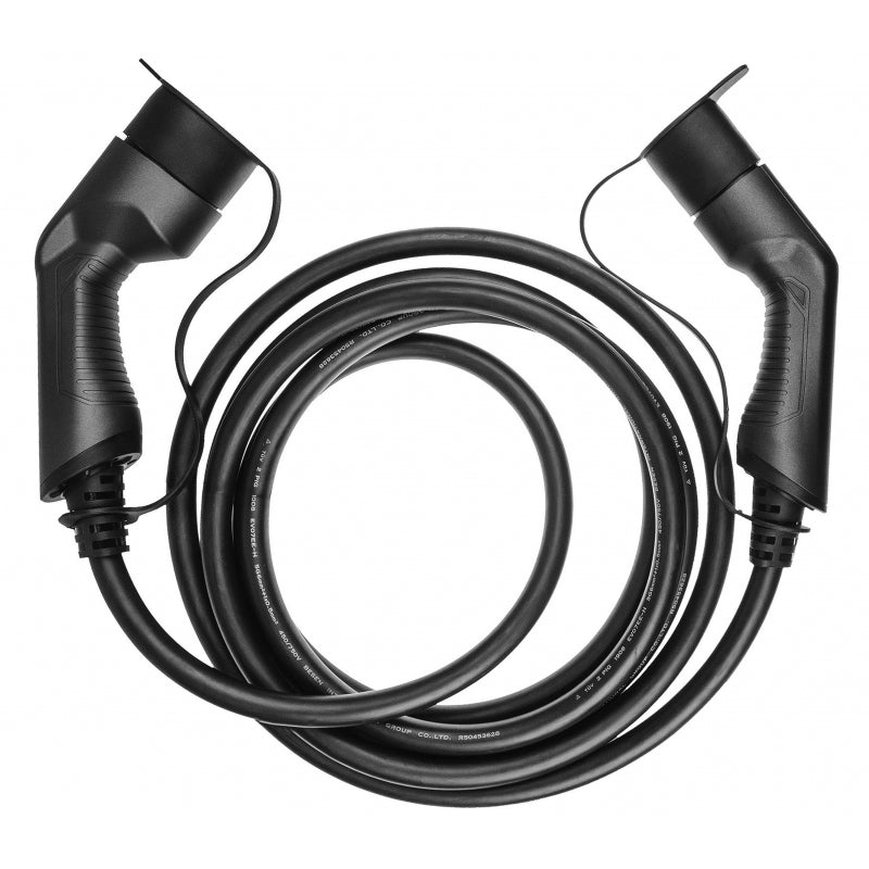 Cable de Carga AC Monofásico Greencell T2/T2 32A (7,4kW) + Bolsa