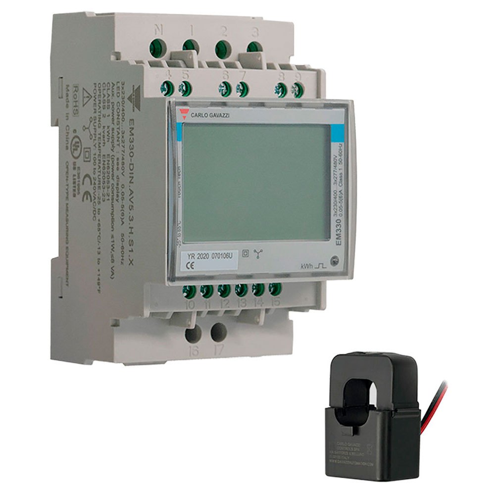 Sensor para Control Dinámico de Potencia Wallbox Power Boost Medición Indirecta Trifásica hasta 250A/400A/600A 